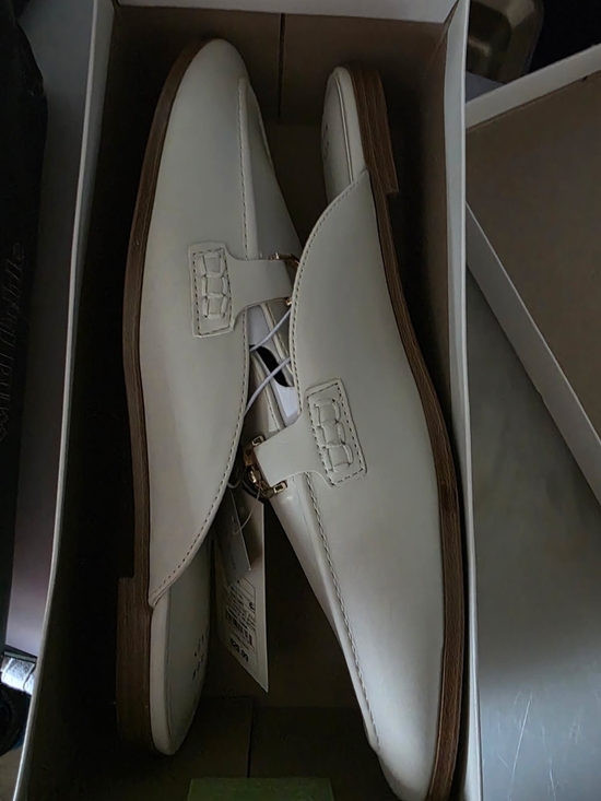 a new day Other - a new day Classic Women's White Slip-On Loafers Size 12